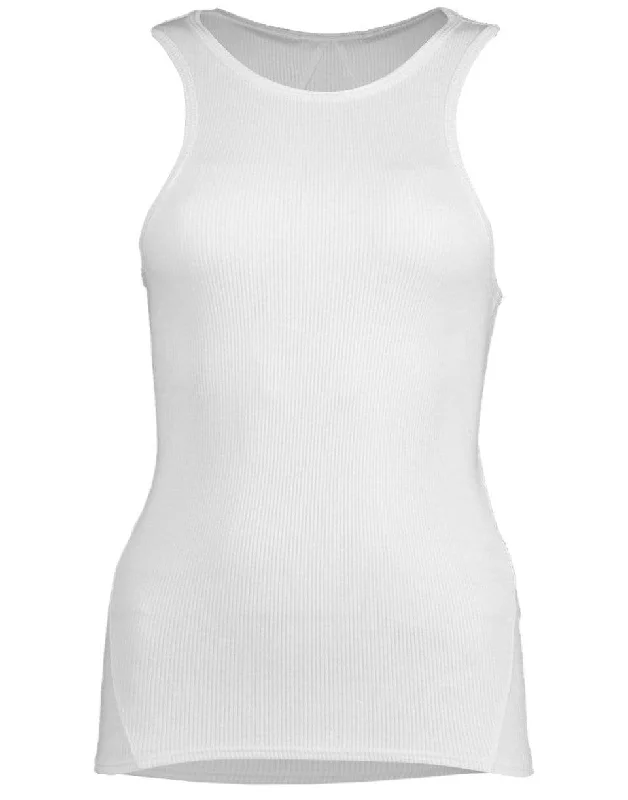 The Essential Rib Tank - White