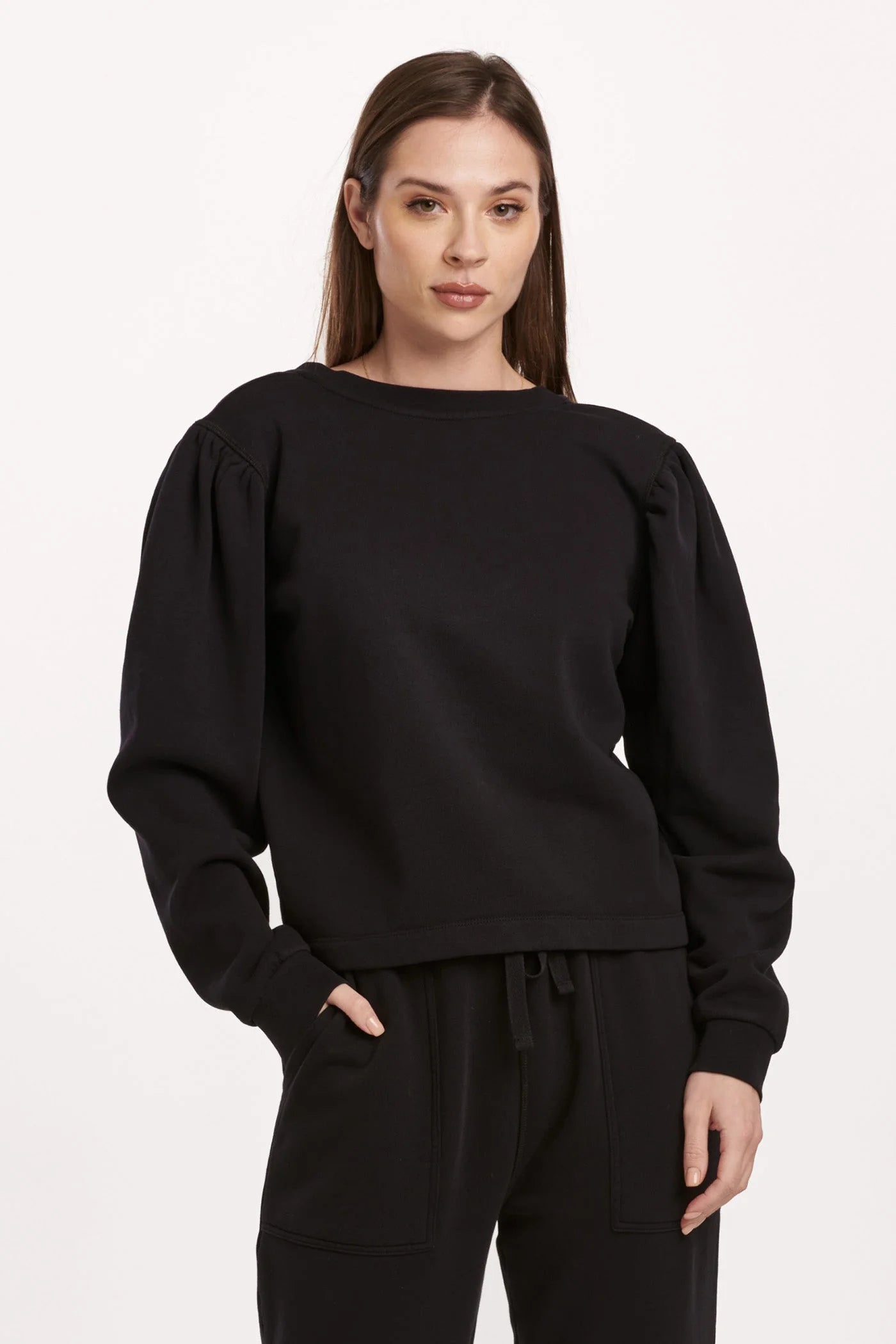 Raya Scoop Black Sweater