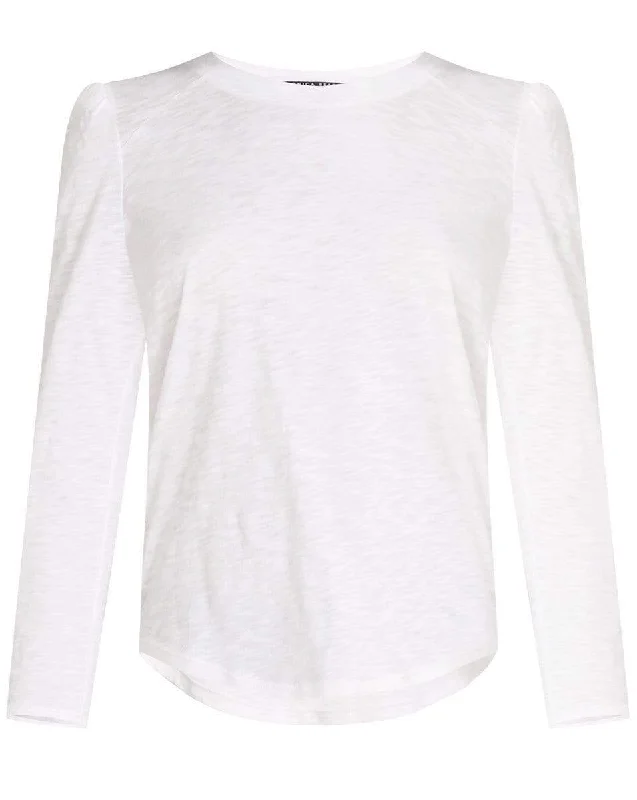 White Mason Baseball Tee