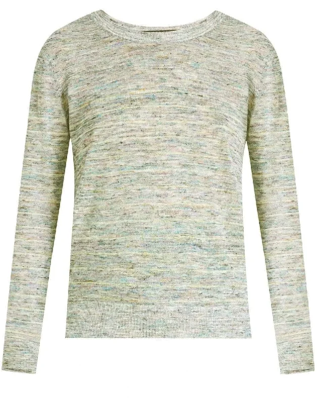 Green Henderson Space-Dyed Pullover