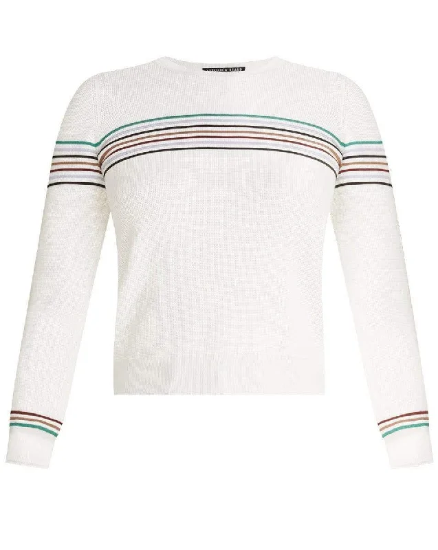 Ivory Posie Crewneck Pullover