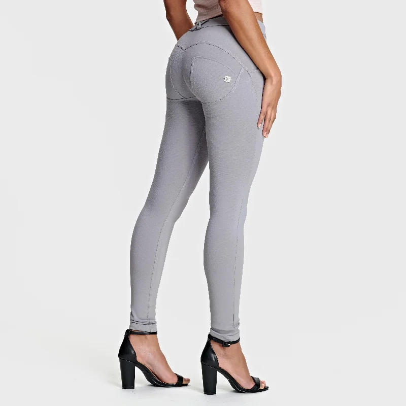 WR.UP® Thick Layered - Mid Waist - Full Length - Grey