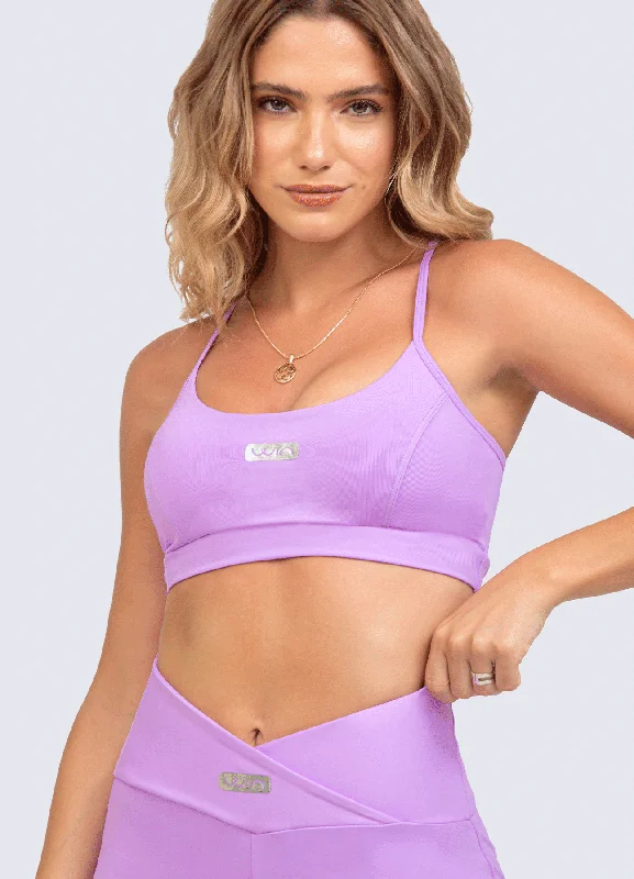 TOP EMANA LACY-LILAC PAST