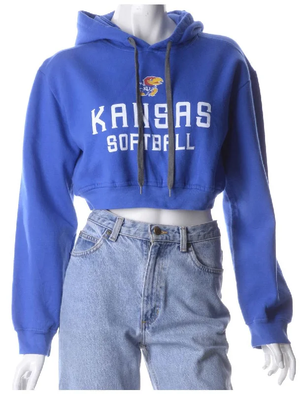 Label Louise Cropped Sports Sweatshirt