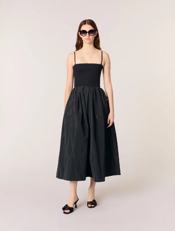 Flounced Maxi Dress