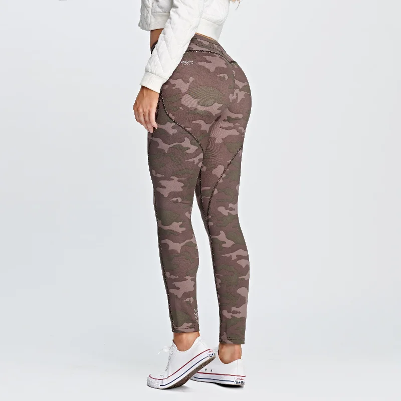 WR.UP® Sport - Low Waist - 7/8 Length - Green Camo