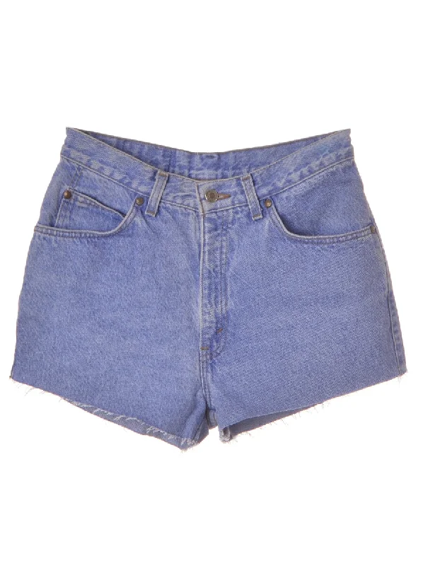 Label Molly Frayed denim shorts