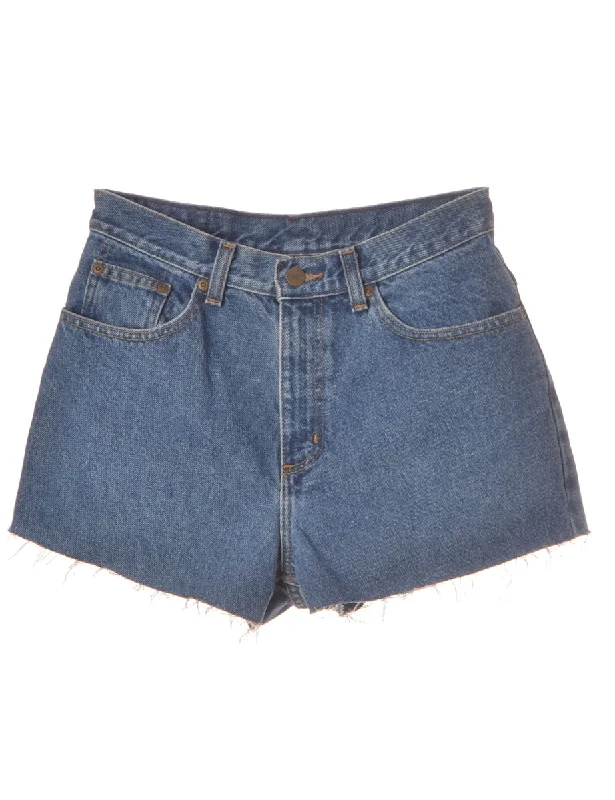 Label Molly Frayed denim shorts