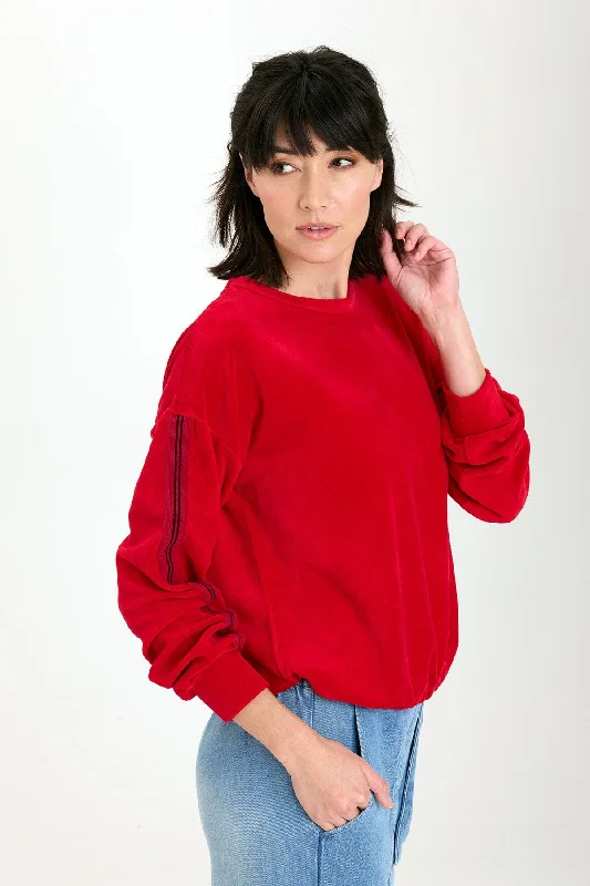 Rugby Stripe Dottie Sweatshirt