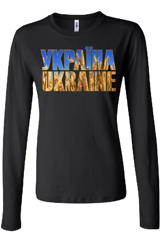 Female long sleeve top "УКРАЇНА UKRAINE"