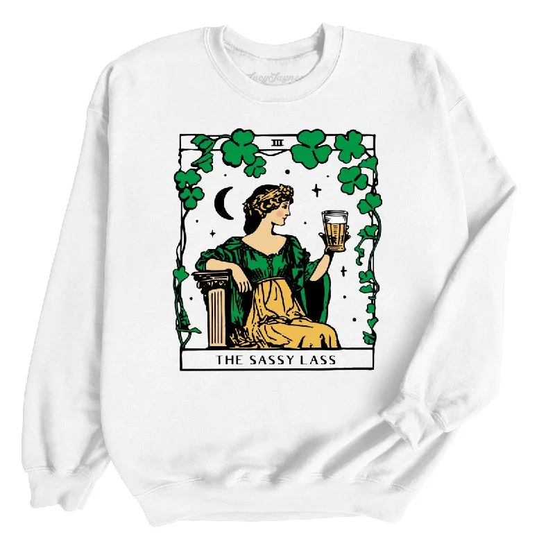 The Sassy Lass Tarot Card Sweatshirt