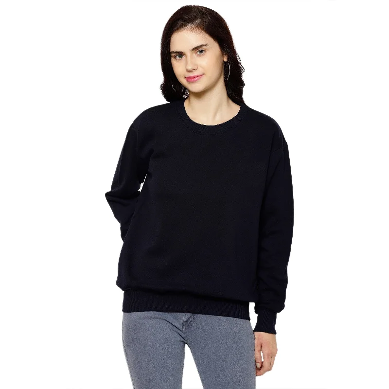 Mack Jonney Fleece Round Neck Sweatshirt for Women