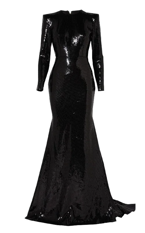 Sequinned Lane Gown