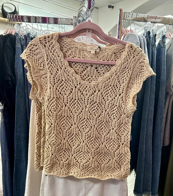 Cap Sleeve Sweater