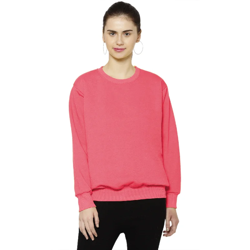 Mack Jonney Fleece Round Neck Sweatshirt for Women