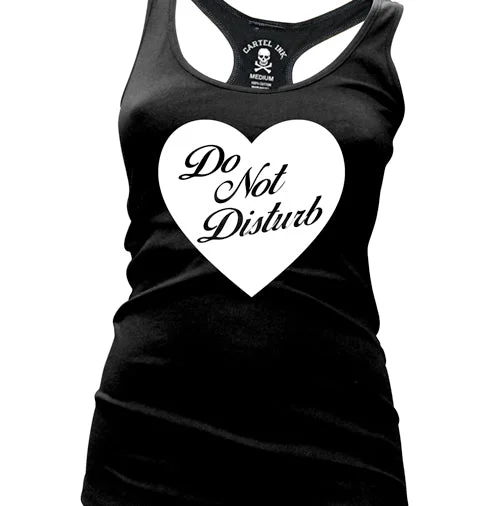 Do Not Disturb Women's Racer Back Tank Top