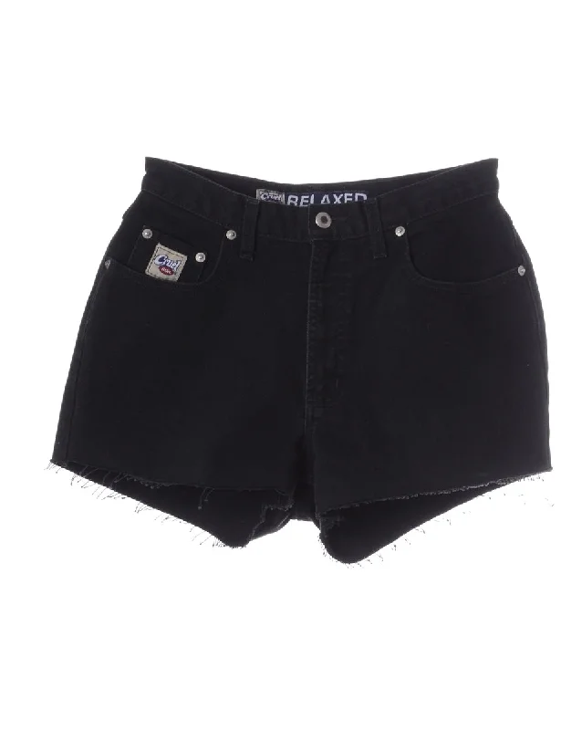 Label Molly Frayed Denim Shorts