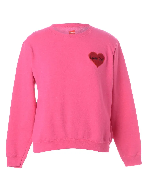 Label Love Rat Embroidered Sweatshirt