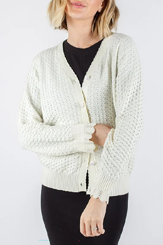 KATHERINE CARDIGAN (IVORY)