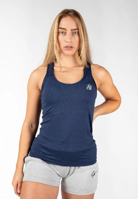 Aspen Tank Top - Navy Blue