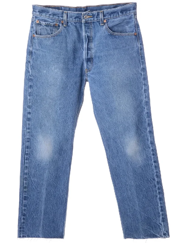 Label Men's Cropped Jeans