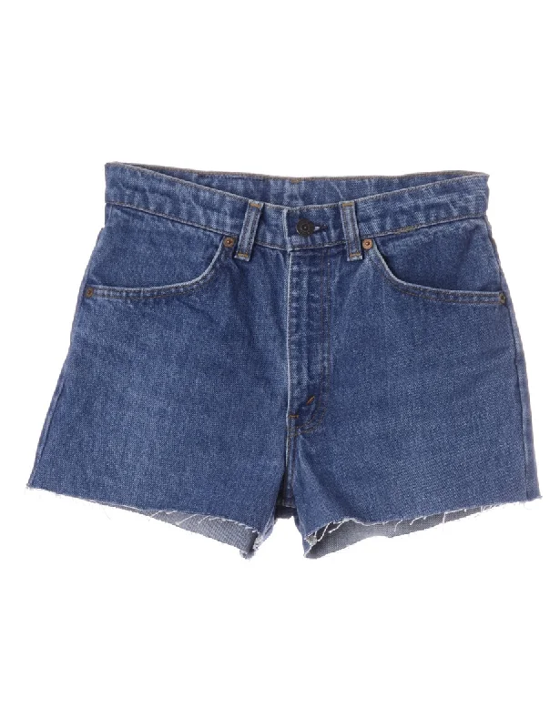 Label Molly Frayed denim shorts