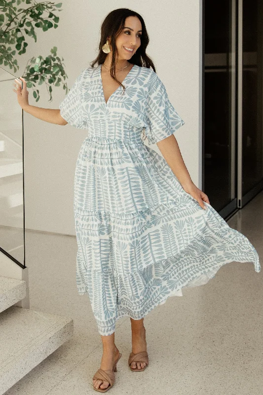 Austin Kimono Dress | Blue Print