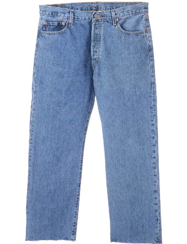 Label Men's Cropped Jeans