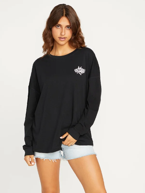 Werking Doubles Long Sleeve Shirt - Black