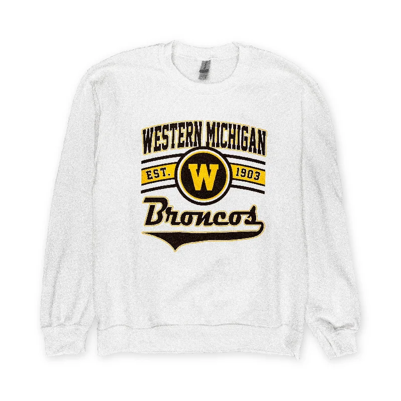 Western Michigan Broncos Retro Crewneck