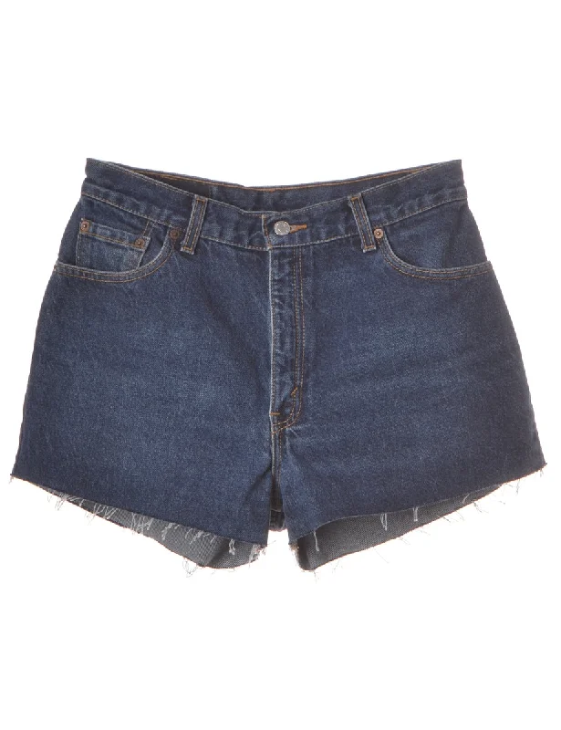 Label Molly Frayed denim shorts