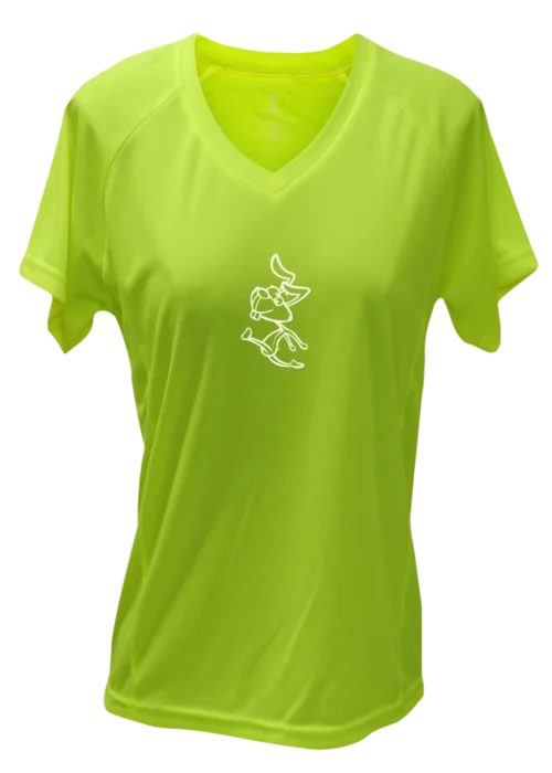 Women's Reflective Short Sleeve Shirt - 2 Speeds Rabbit