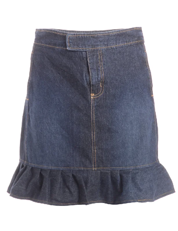 Label Megan Denim RaRa Skirt