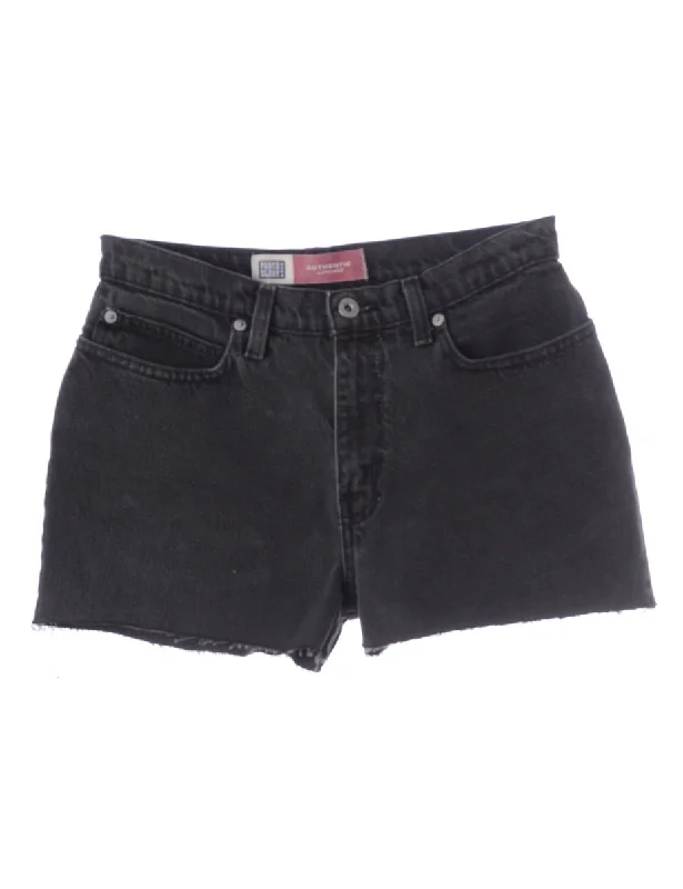 Label Molly Frayed Denim Shorts