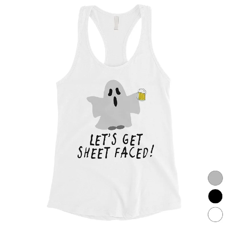 Let's Get Sheet Faced Womens Tank Top