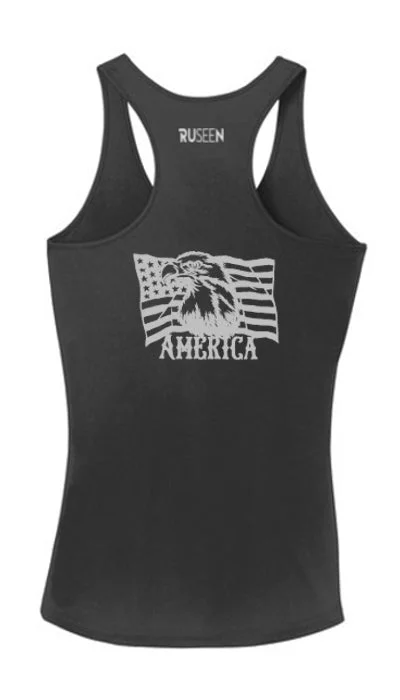 Women's Reflective Tank Top - America