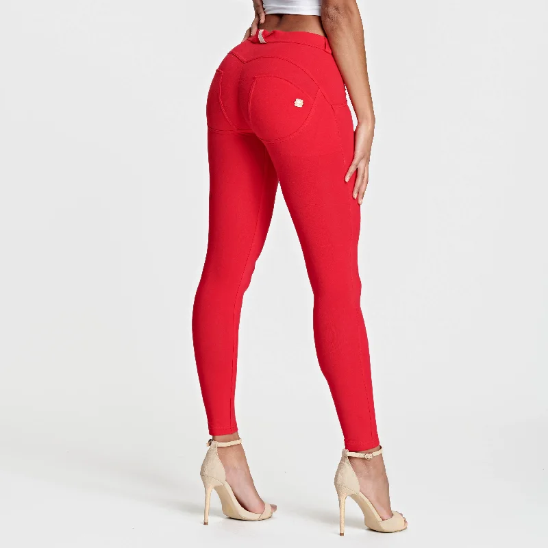 WR.UP® Fashion - Mid Waist - Full Length - Red