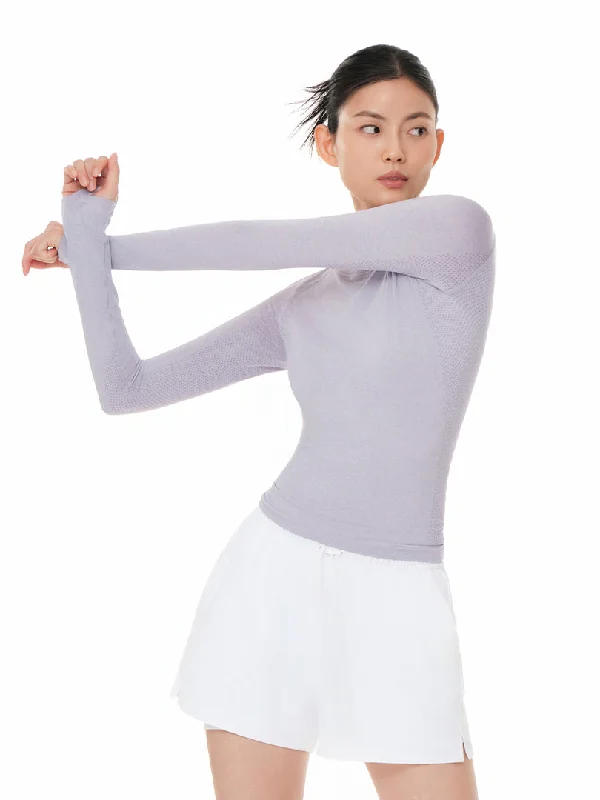 Skin Feel Slim Fit Long Sleeve