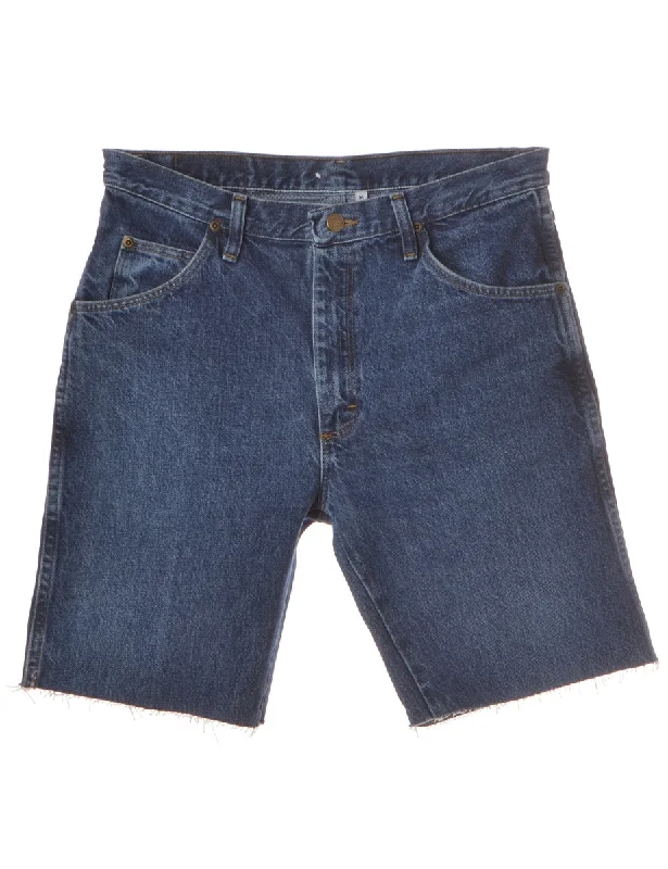 Label Mens Cut Off Denim Shorts