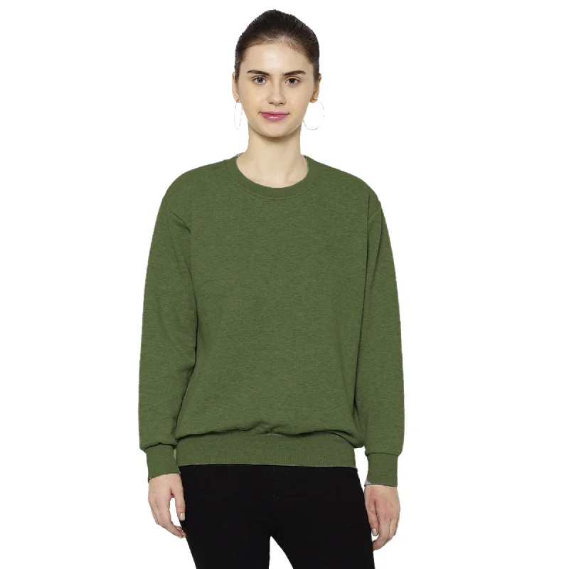 Mack Jonney Fleece Round Neck Sweatshirt for Women