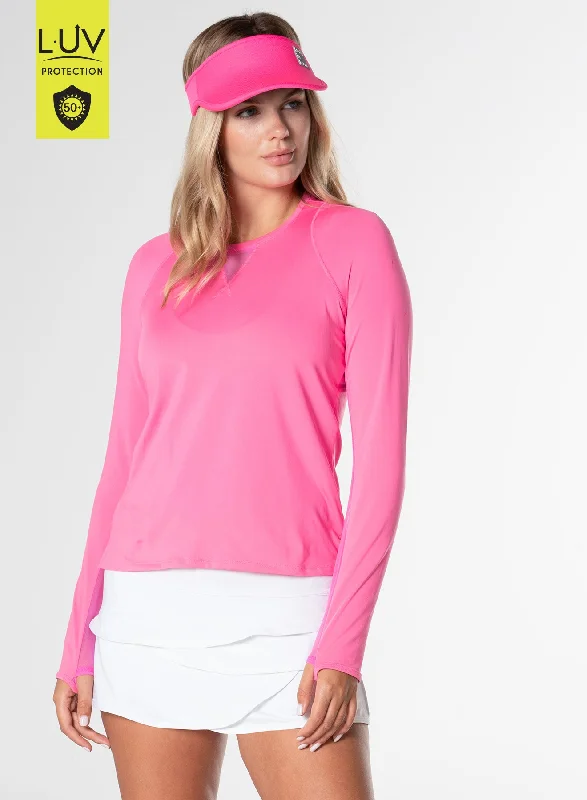 High Low Breezy Long Sleeve