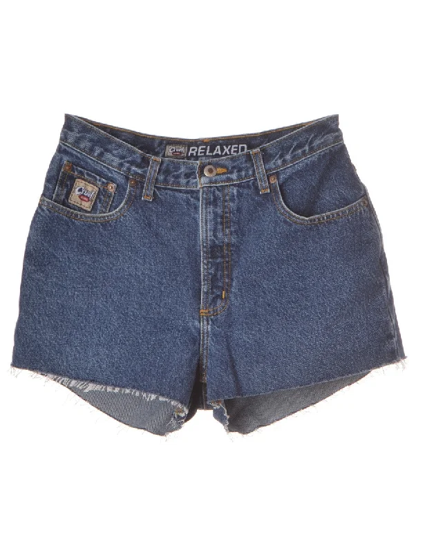 Label Molly Frayed denim shorts