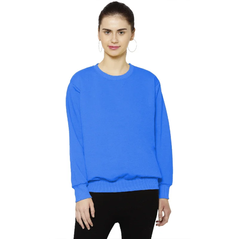 Mack Jonney Fleece Round Neck Sweatshirt for Women