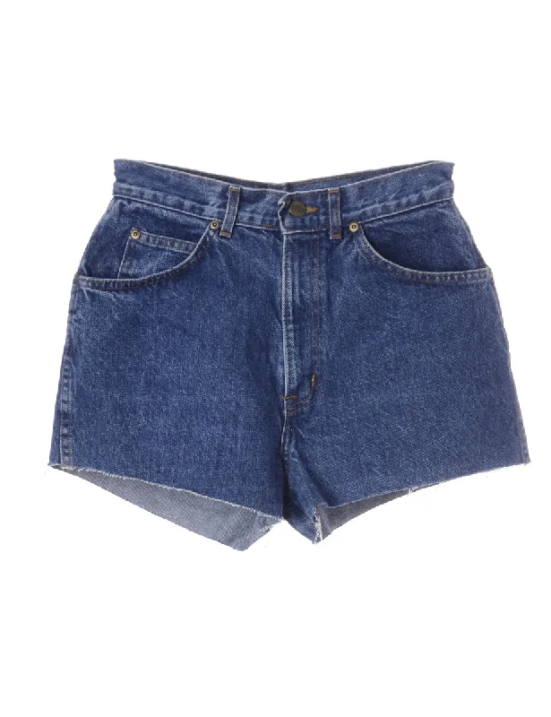 Label Molly Frayed Denim Shorts