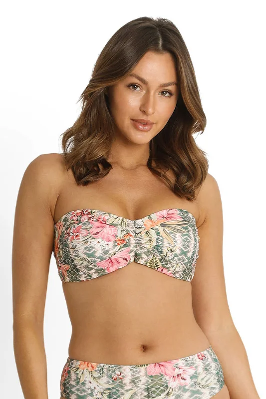 Sunseeker Mai Tai D/DD Wrap Bandeau Bra