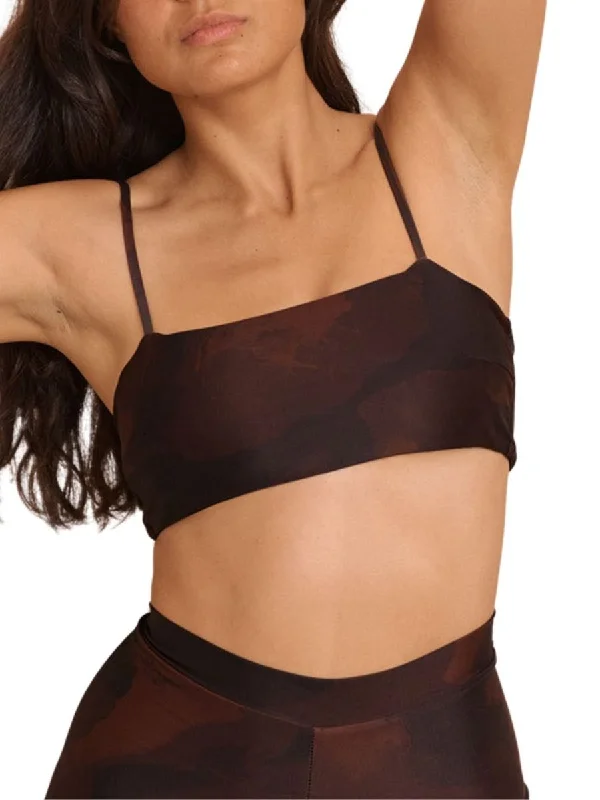 Jardin Bandeau Top Metamorphic Print